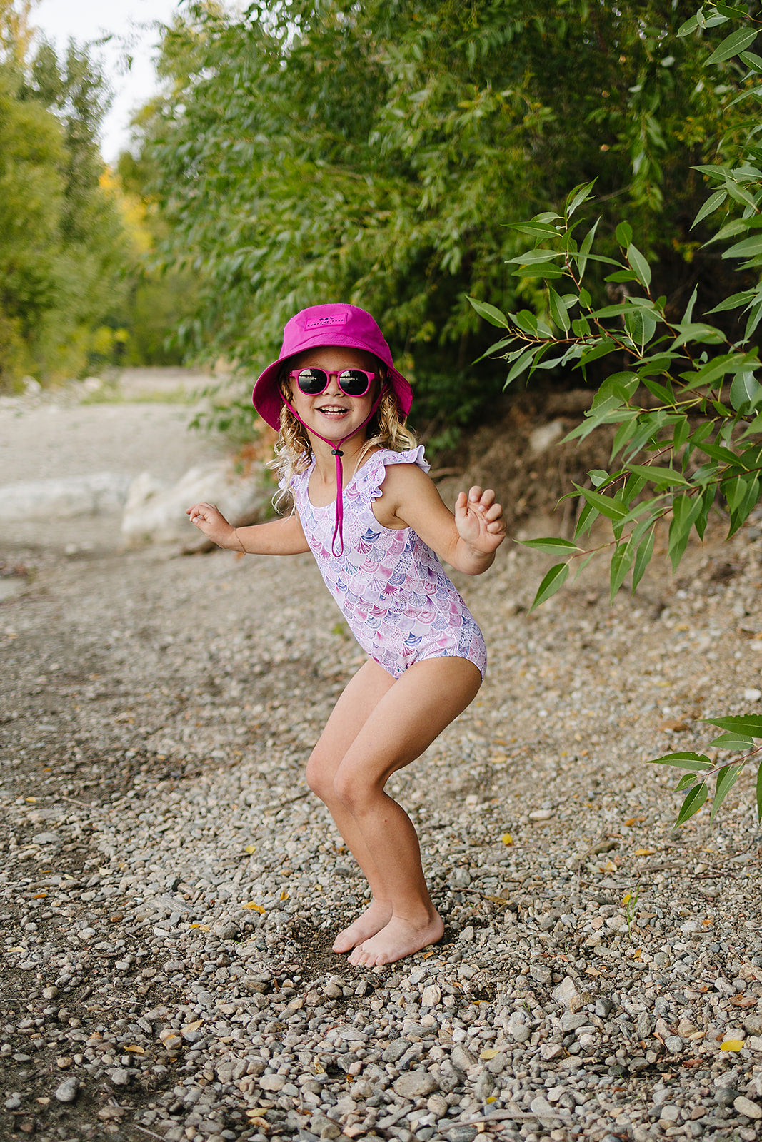 kids upf bucket hat