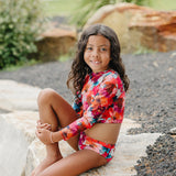 The "Briar" Youth Cropped Rashguard Set
