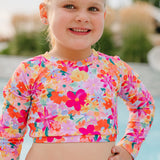 The "Maisie" Youth Cropped Rashguard Set