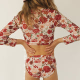 The "Harper" Youth Cropped Rashguard Set