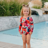 The "Briar" Ruffle Rashguard Suit