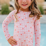 The "Gracie" Ruffle Rashguard Suit