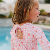 The "Gracie" Ruffle Rashguard Suit