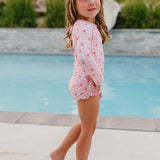 The "Gracie" Ruffle Rashguard Suit
