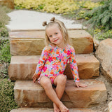 The "Maisie" Ruffle Rashguard Suit