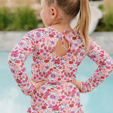 The "Poppy" Ruffle Rashguard Suit