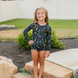 The "Zane" Ruffle Rashguard Suit