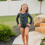 The "Zane" Ruffle Rashguard Suit