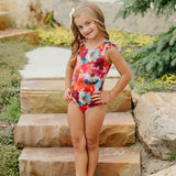 The "Briar" Ruffle Shoulder One Piece