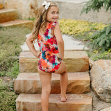 The "Briar" Ruffle Shoulder One Piece