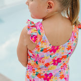 The "Maisie" Ruffle Shoulder One Piece