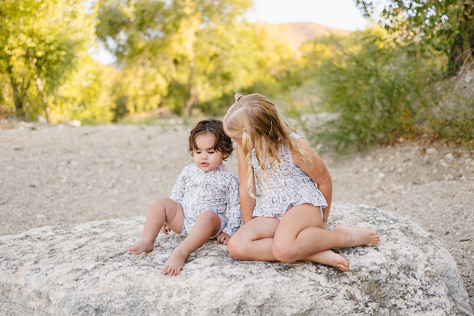 kids boho swimwear