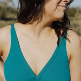 Little & Lively x Current Tyed: The "Ocean" Ribbed Women's One Piece